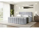 ALTDECOR Boxspringbett mit Fu&szlig;teil, H3 Matratze und Topper - 160x200 cm -...