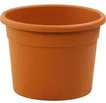 Dehner Blumentopf Cylindro XXL, aus recycelten Materialien, &Oslash; 80 cm, H&ouml;he ca....
