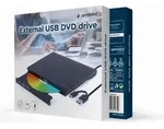 gembird DVW EXT SLIM DVD-USB-031 black USB-C&3.1 DVD8x CD24x