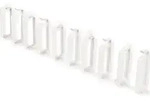 ROLINE Kabelf&uuml;hrungsb&uuml;gel, 44x100mm grau 10 St&uuml;ck