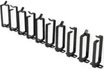ROLINE Kabelf&uuml;hrungsb&uuml;gel, 44x100mm schwarz 10 St&uuml;ck