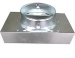 PKM Umluftweiche AT150-7 Universal f&uuml;r Dunstabzugshauben Metall...