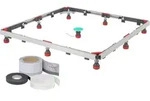MEPA Duschwannen-Set MR SF RE 2S+ Universal - Silber