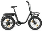 LLobe Falt E-Bike 20" Neo.cult, schwarz, 36V/12,8Ah - Schwarz