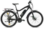 LLobe Mountain E-Bike 27,5", Brillant, 36V/13Ah, 24 Gang - Schwarz