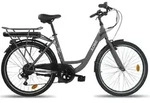 LLOBE City E-Bike 26" Mando, anthrazit, - Grau