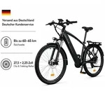 M204 27,5 Zoll City-Trekking-E-Bike, 36V 12,5Ah Akku, Shimano 7-Gang, LCD-Display,