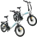 smartEC 2er Pack Camp-20D & Camp-20H Falt Pedelec/E-Bike 20 Zoll Wei&szlig; - Wei&szlig;