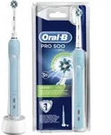 Oral-B | Elektrische Zahnb&uuml;rste - Pro 500 Cross Action - Blau - Effektive