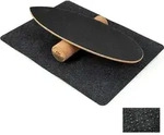 COSTWAY Balance Board aus Holz, Balancebrett, Balance Trainer Trickboard f&uuml;r