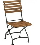 Dehner Klappstuhl Tegernsee, 88 x 57 x 45 cm, FSC&reg; Akazienholz/Stahl,...