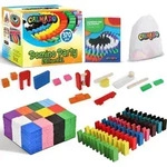 Domino Stones Set 370pcs - Bunt