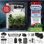 BRAST Growzelt GrowBox | Komplettset inkl. Sonderzubeh&ouml;r | 120x60x180cm 