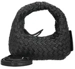 Les Visionnaires Greta Micro Weave Silky - Henkeltasche 20 cm (black) - Schwarz