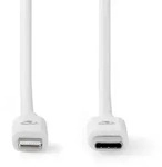 Nedis Lightning Kabel - USB 2.0 - Apple Lightning 8-Pin - USB-C Stecker - 480 Mbps -