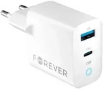 Wandladeger&auml;t in Wei&szlig; PD, QC, Schnellladeger&auml;t 1x USB Typ A, 1x USB Typ C...
