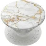 PopSockets PG Gold Lutz Marble, Griffigkeit, Wei&szlig;, Gold, Jede Marke, Steinmuster -