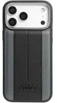 Etui Audi A6 Kunstleder Magsafe Do Iphone 17 Pro Max - Czarne - Schwarz