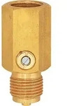 Riegler Sto&szlig;minderer f&uuml;r Manometer, G 1/2, PN 400 bar, aus Stahl