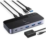 Switch, USB-Verteiler, USB 3.0, 3x USB-A, 1x USB-C, 2x USB-A, Ugreen CM662,...