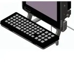 Zebra KT-KYBDTRAY-VC80-R, Schwarz, Grau, Zebra VC80, 1 St&uuml;ck(e) - Schwarz/Grau