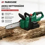 PARKSIDE Akku Kettens&auml;ge PAKS 20-Li Solo Ger&auml;t