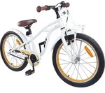 vidaXL Kinderfahrrad 20 Zoll f&uuml;r 6-11 Jahre alt Wei&szlig; - Wei&szlig;