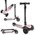 MoMi SAN 2-in-1 3-Rad-Kinderroller &ndash; h&ouml;henverstellbarer Lenker 60/66/72 cm,