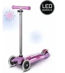 Micro Maxi Micro Scooter Glow+ LED Lila - leuchtender Kinderroller - Lila