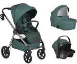 Cangaroo Kombikinderwagen Unique 3 in 1 Babyschale Sto&szlig;d&auml;mpfer...