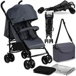 MoMi AKIRA &ndash; Ultraleichter Baby Kompaktbuggy 6,7 kg mit verstellbarer...