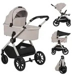 Lionelo Kombikinderwagen Layla 2in1 Babywanne und Buggy bis 22 kg, Babywanne...