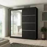 Schiebt&uuml;renschrank PACO 200 cm - Kleiderschrank inkl. 2 Schiebt&uuml;ren Schrank...