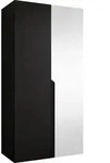 MIRJAN24 Kleiderschrank Mila 2 100 mit Spiegel, Schlafzimmer, Kleiderschrank,...