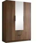 MIRJAN24 Kleiderschrank Calwi II 150, Schlafzimmer, mit Spiegel,...