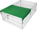 Wiltec Freilaufgehege f&uuml;r Kleintiere, 122 x 95 x 58 cm, stabiles und sicheres
