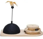Designed by Lotte Kratz- und Spielturm Maia aus Holz schwarz - Schwarz/Braun