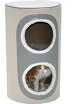 Kratztonne Nala Beige 71x38x38 cm mit 2 H&ouml;hlen und Aussichtsplattform - Beige