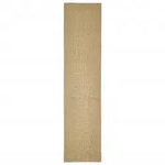 vidaXL Sisalteppich f&uuml;r Kratzbaum 80x350 cm - Hellbraun