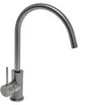 SAT Aurum Einhand-Waschtischbatterie schwenkbar 36,3 cm Edelstahl, Gunmetal