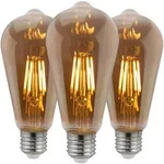 LUMILED 3x E27 LED Lampen ST64 Vintage Edison Gl&uuml;hbirne Spiral 6W Ersetzt 50W...