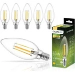 LUMILED B35 E14 LED Lampe 6 St&uuml;ck Set 7W (ersetzt 60W) 806 lm Kerze Birnen...