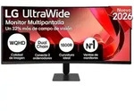LG 34U601B-B, 86,4 cm (34"), 3440 x 1440 Pixel, Dual WQHD, LCD, 5 ms, Schwarz