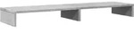 vidaXL Monitorst&auml;nder Betongrau 100x27x10 cm Holzwerkstoff - Grau