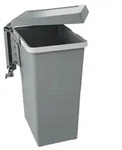 SOTECH PBN ASG44 Swing Abfallsammler ausschwenkbar 24 L &ndash; Einbau-Abfalleimer,
