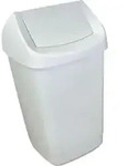 MEIKO 220000617 Schwingdeckeleimer - 50 L, wei&szlig; - Wei&szlig;