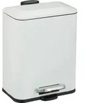 Relaxdays M&uuml;lleimer Bad, 5 l, Kosmetikeimer mit Soft-Close, in matter Optik,