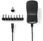 Nedis Universal-Netzteil - 18 W - 3 / 4.5 / 5 / 6 / 7.5 / 9 / 12 V DC - 1.10 m...