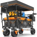 KESSER&reg; Bollerwagen faltbar GT9000 Handwagen mit Dach | Transportwagen max.