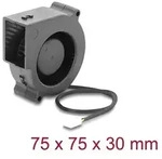 Delock Radiall&uuml;fter / L&uuml;ftergebl&auml;se 12 V DC 75 x 75 x 30 mm mit 3-Pin